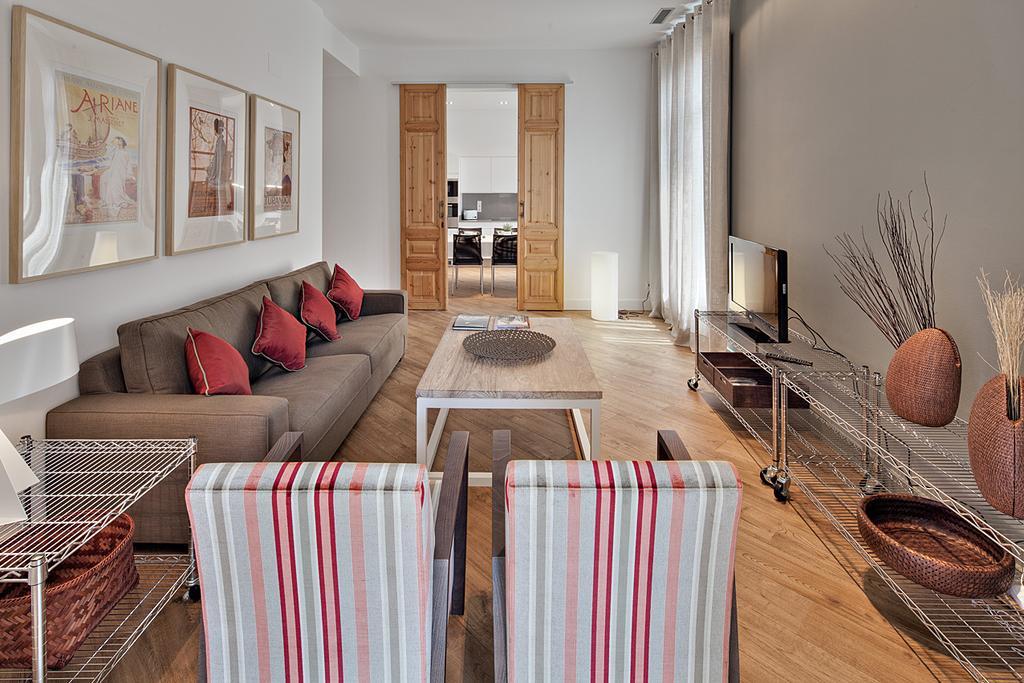 ברצלונה Habitat Apartments Rambla Deluxe חדר תמונה